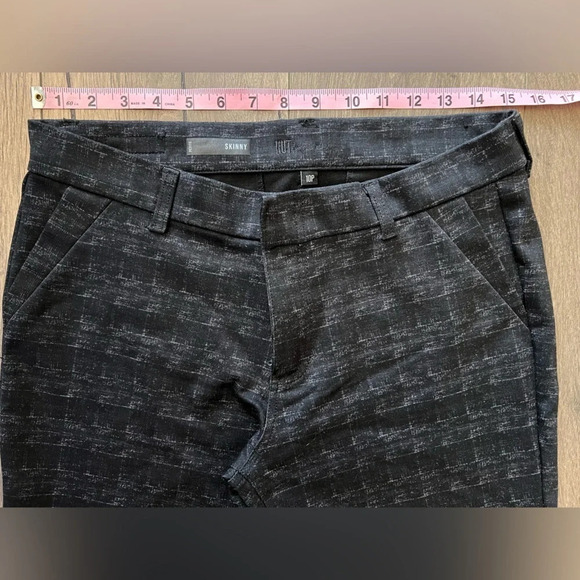 KUT From the Kloth Women’s Skinny business casual pant dark Gray Size 10 Petite - Picture 4 of 9